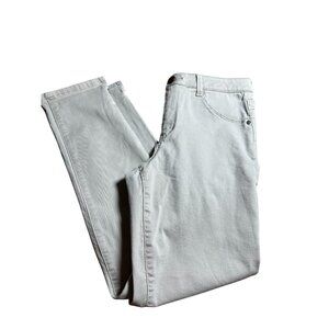 Wit & Wisdom Grey Casual Pants Womens Size 6 Mid-Rise Straight Leg